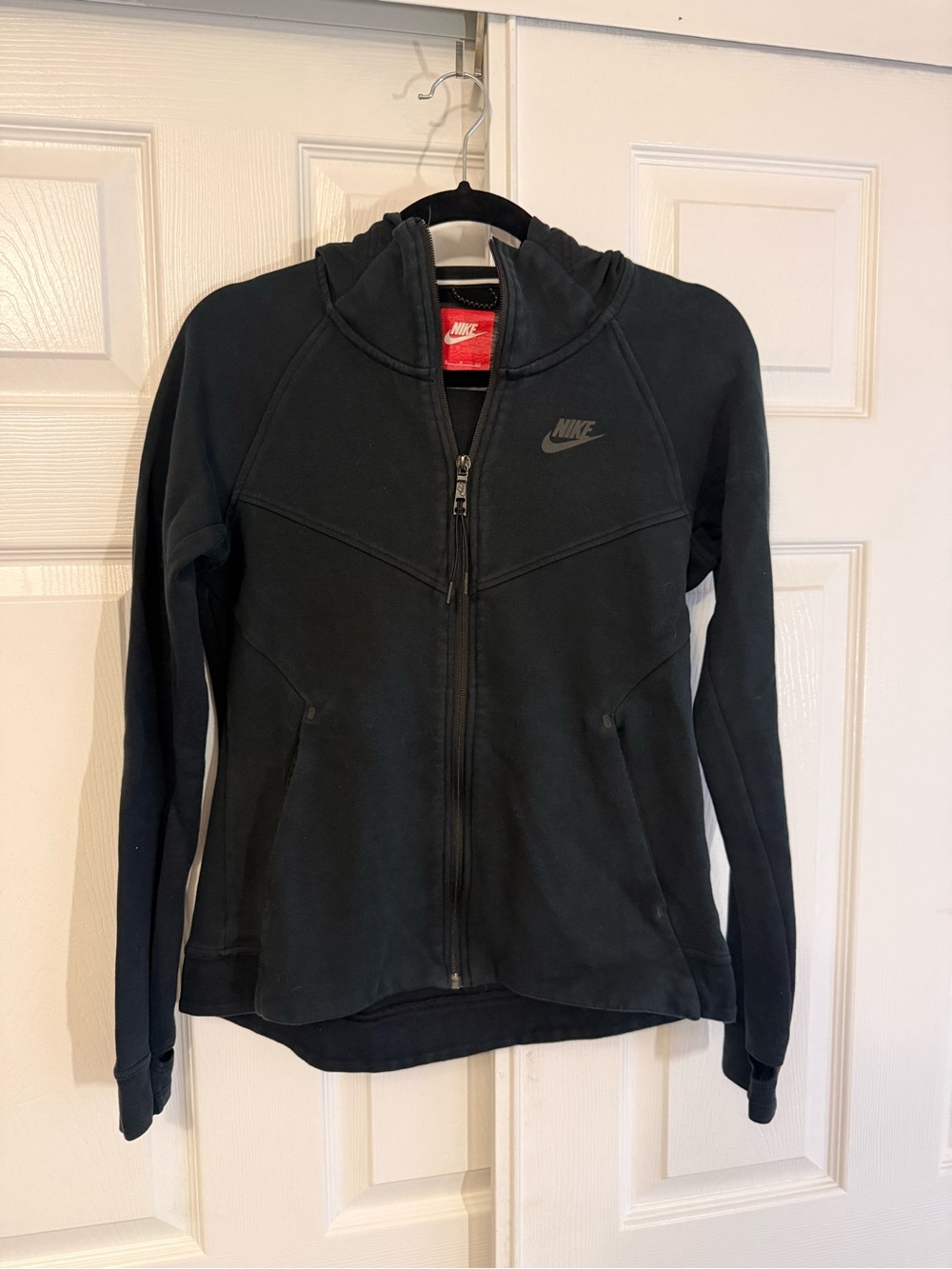 Nike Black Full Zip Athletic Hoodie